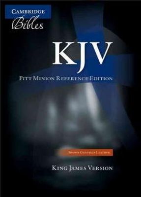 Leather / Fine Binding - KJV Pitt Minion Reference Edition KJ446:X Brown Goatskin - 9781107654525 - V9781107654525