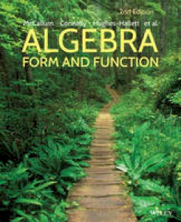 William G. McCallum - Algebra: Form and Function - 9781118449196 - V9781118449196