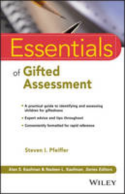 Steven I. Pfeiffer - Essentials of Gifted Assessment - 9781118589205 - V9781118589205