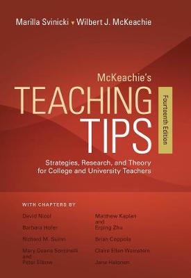 Marilla Svinicki - McKeachie´s Teaching Tips - 9781133936794 - V9781133936794