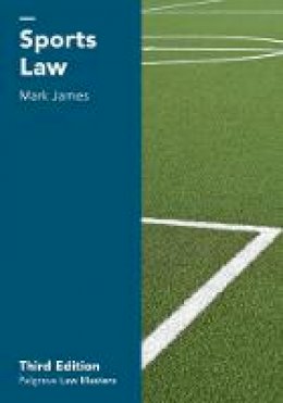 Mark James - Sports Law - 9781137559258 - V9781137559258