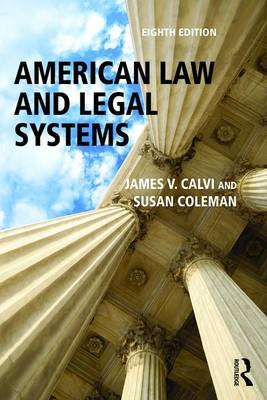 James V. Calvi - American Law and Legal Systems - 9781138654396 - V9781138654396