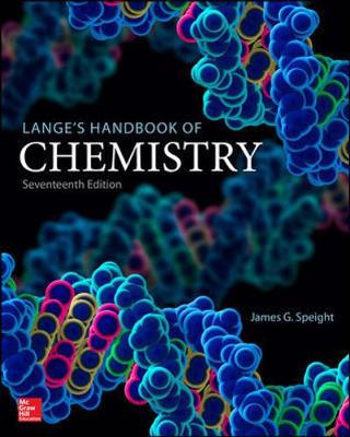 James Speight - Lange´s Handbook of Chemistry, Seventeenth Edition - 9781259586095 - V9781259586095