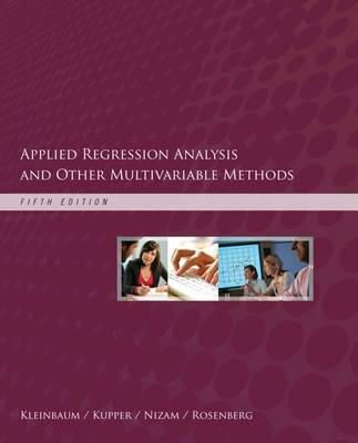 David Kleinbaum - Applied Regression Analysis and Other Multivariable Methods - 9781285051086 - V9781285051086