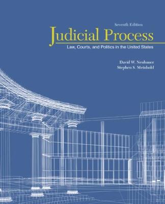 Stephen Scott Meinhold - Judicial Process: Law, Courts, and Politics in the United States - 9781305506527 - V9781305506527