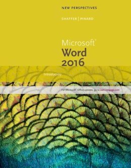 Shaffer, Ann; Pinard, Katherine - New Perspectives Microsoft Office 365 & Word 2016 - 9781305880955 - V9781305880955