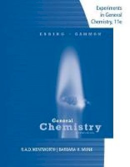 Darrell D. Ebbing - Lab Manual Experiments in General Chemistry - 9781305944985 - V9781305944985