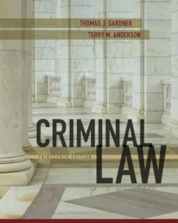 Thomas Gardner - Criminal Law - 9781305966369 - V9781305966369