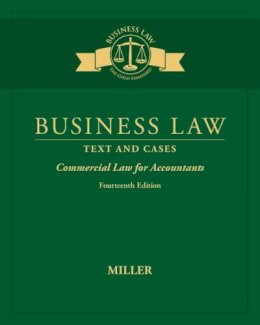 Roger Miller - Business Law: Text & Cases - Commercial Law for Accountants - 9781305967281 - V9781305967281