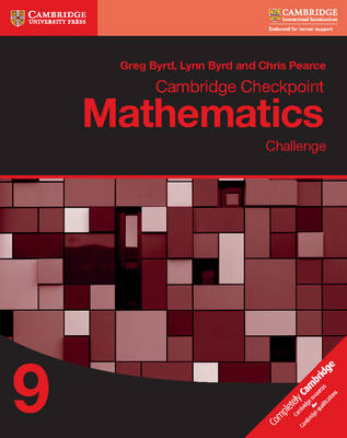 Greg Byrd - Cambridge Checkpoint Mathematics Challenge Workbook 9 - 9781316637432 - V9781316637432