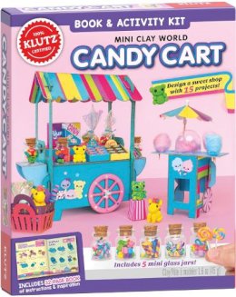 Klutz - Mini Clay World: Candy Cart (Klutz) - 9781338775426 - 9781338775426