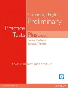 Louise Hashemi - PET Practice Tests Plus with Key (Practice Tests Plus) - 9781405822831 - V9781405822831