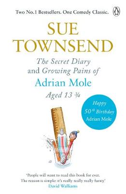 Sue Townsend - The Secret Diary & Growing Pains of Adrian Mole Aged 13 3/4 - 9781405932189 - V9781405932189