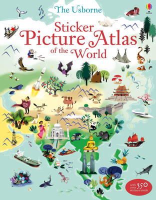 Sam Baer - Sticker Picture Atlas of the World - 9781409550013 - V9781409550013