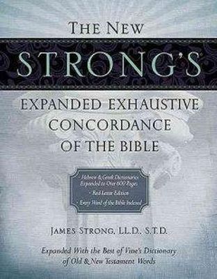 James Strong - The New Strong´s Expanded Exhaustive Concordance of the Bible - 9781418541682 - V9781418541682