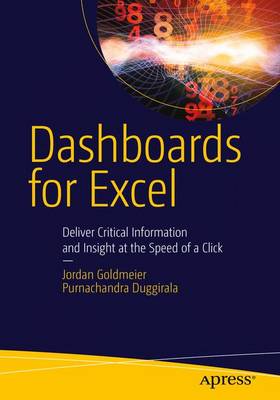 Jordan Goldmeier - Dashboards for Excel - 9781430249443 - V9781430249443