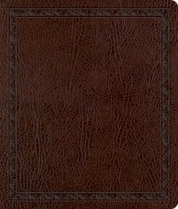 Bibles  Crossway - ESV Journaling Bible (Mocha, Threshold Design) - 9781433502347 - V9781433502347