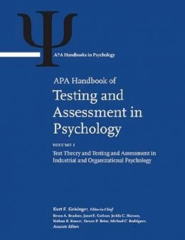 Kurt F. Geisinger - APA Handbook of Testing and Assessment in Psychology - 9781433812279 - V9781433812279