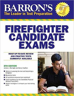 Darryl Haefner - Barron´s Firefighter Candidate Exams - 9781438008868 - V9781438008868