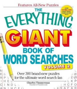 Charles Timmerman - The Everything Giant Book of Word Searches. Over 300 Brand-New Puzzles for the Ultimate Word Search Fan.  - 9781440500015 - V9781440500015