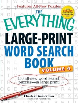 Charles Timmerman - The Everything Large-Print Word Search Book. 150 All-New Word Search Puzzles-in Large Print!.  - 9781440538858 - V9781440538858