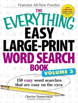 Charles Timmerman - The Everything Easy Large-Print Word Search Book, Volume III - 9781440559280 - V9781440559280