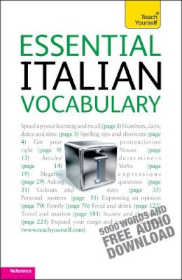 Mike Zollo - Essential Italian Vocabulary: Teach Yourself - 9781444103670 - V9781444103670