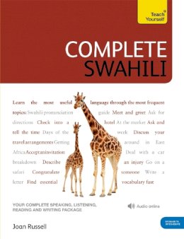 Joan Russell - Complete Swahili Beginner to Intermediate Course: (Book and audio support) - 9781444105629 - V9781444105629