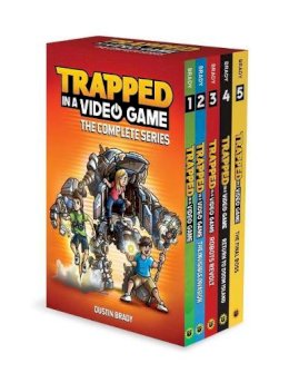 Dustin Brady - Trapped in a Video Game: The Complete Series: Final Boss / Return To Doom Island / the Invisible Invastion / Robots Revolt - 9781449499556 - 9781449499556