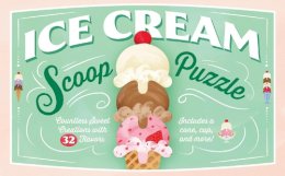 Chronicle Books - Ice Cream Scoop Puzzle: Countless Sweet Creations with 32 Flavors - 9781452155913 - V9781452155913