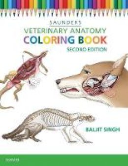 Nicholas J Saunders - Veterinary Anatomy Coloring Book - 9781455776849 - V9781455776849
