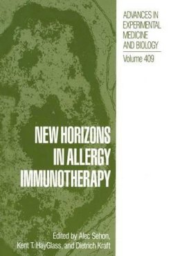 Alec Sehon (Ed.) - New Horizons in Allergy Immunotherapy - 9781461376842 - V9781461376842