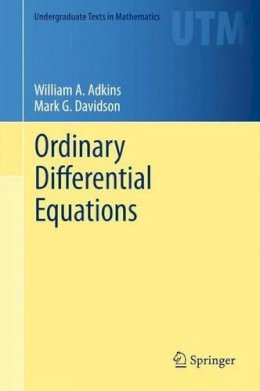 Adkins, William A.; Davidson, Mark G. - Ordinary Differential Equations - 9781461436171 - V9781461436171