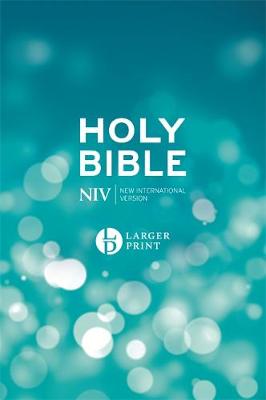 New International Version - NIV Larger Print Blue Hardback Bible - 9781473656673 - V9781473656673