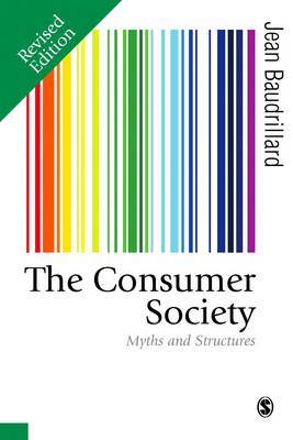 Jean Baudrillard - The Consumer Society: Myths and Structures - 9781473982383 - V9781473982383