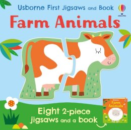 Usborne Publishing Ltd - Usborne First Jigsaws: Farm Animals - 9781474988544 - 9781474988544