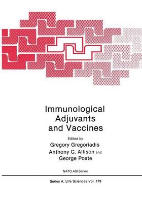 Gregory Gregoriadis (Ed.) - Immunological Adjuvants and Vaccines - 9781475702859 - V9781475702859