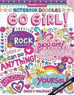 Jess Volinski - Notebook Doodles Go Girl!: Coloring & Activity Book - 9781497200159 - V9781497200159