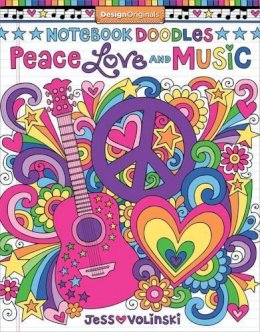 Jess Volinski - Notebook Doodles Peace, Love, and Music: Coloring & Activity Book - 9781497200180 - V9781497200180