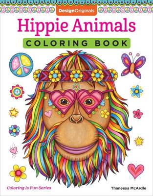 Thaneeya McArdle - Hippie Animals Coloring Book - 9781497202085 - V9781497202085