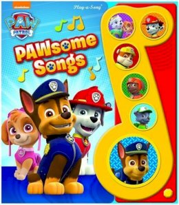 P I Kids - Nickelodeon PAW Patrol: PAWsome Songs Sound Book - 9781503705203 - V9781503705203