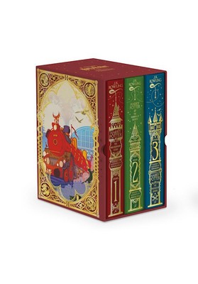 J.K. Rowling - Harry Potter 1-3 Box Set: MinaLima Edition - 9781526680068 - 9781526680068