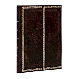 Paperblanks - Black Moroccan Lined Flexi Mini Journal - 9781551568409 - V9781551568409