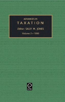 Sally M. Jones - Advances in Taxation - 9781559381208 - V9781559381208