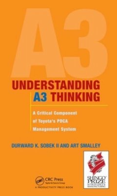 Durward K. Sobek Ii. - Understanding A3 Thinking - 9781563273605 - V9781563273605