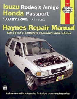 Haynes Publishing - Isuzu Rodeo and Amigo, Honda Passport - 9781563924811 - V9781563924811