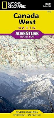 National Geographic Maps - Canada West: Travel Maps International Adventure Map - 9781566956352 - V9781566956352