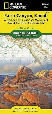 National Geographic Maps - Vermillion Cliffs, Paria Canyon: Trails Illustrated - 9781566956857 - V9781566956857