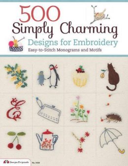 E&G Creates - 500 Simply Charming Designs for Embroidery: Easy-to-Stitch Monograms and Motifs (Design Originals) - 9781574215090 - V9781574215090