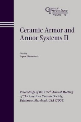 Medvedovski - Ceramic Armor and Armor Systems II - 9781574982480 - V9781574982480